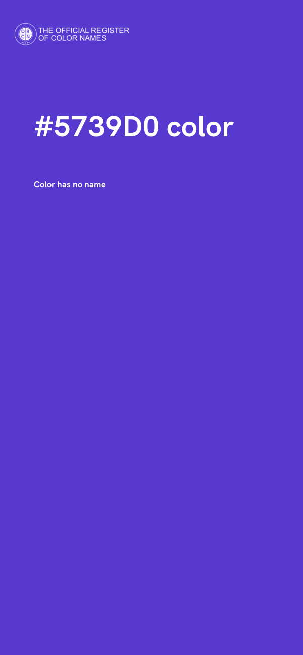 #5739D0 color image