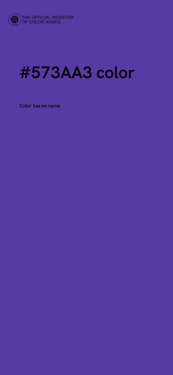 #573AA3 color image