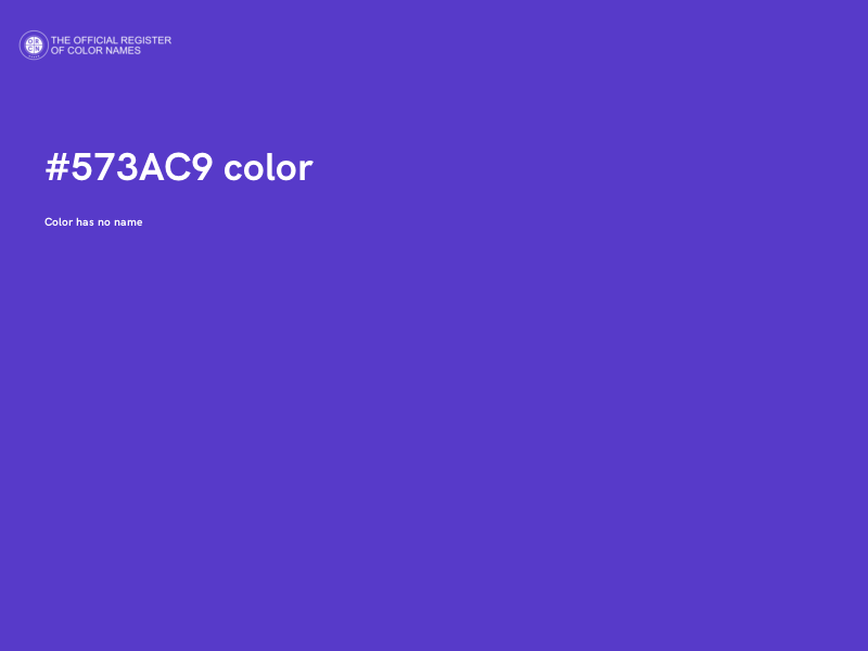 #573AC9 color image