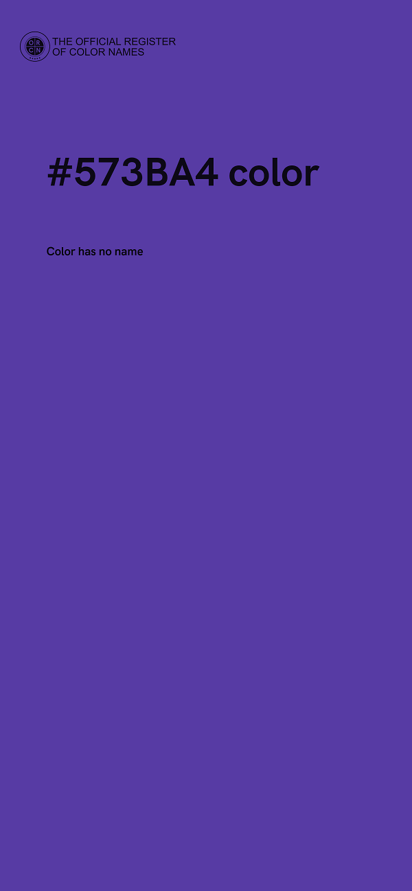#573BA4 color image