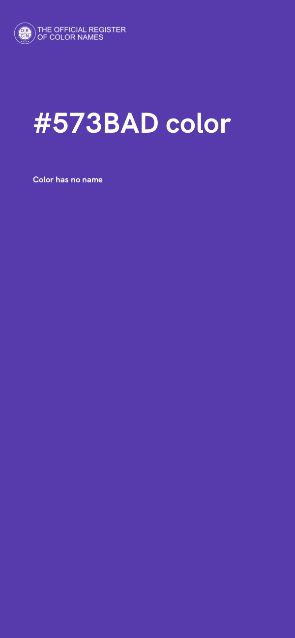 #573BAD color image