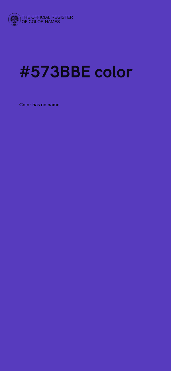 #573BBE color image
