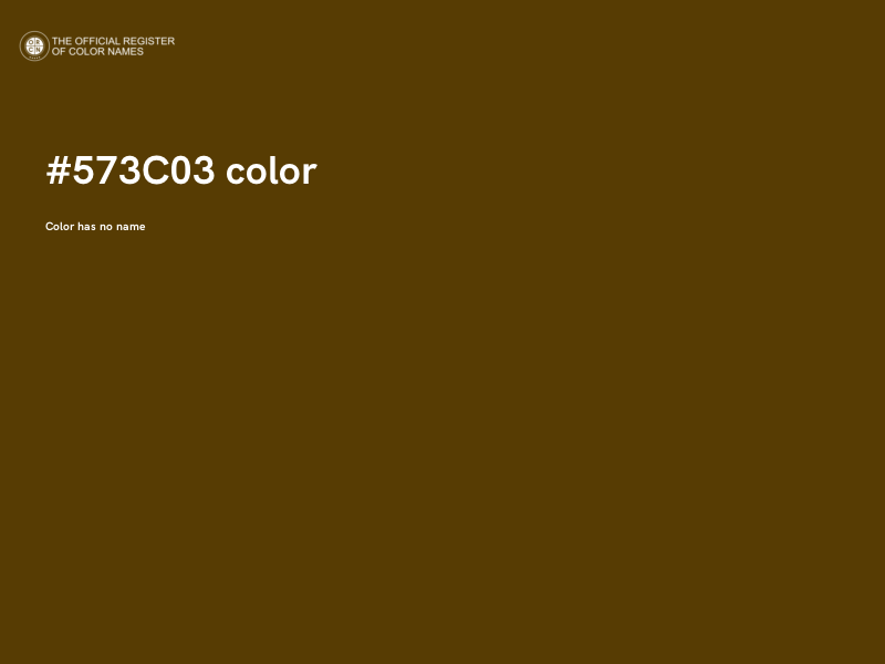 #573C03 color image