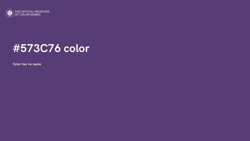 #573C76 color image