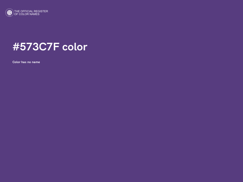 #573C7F color image
