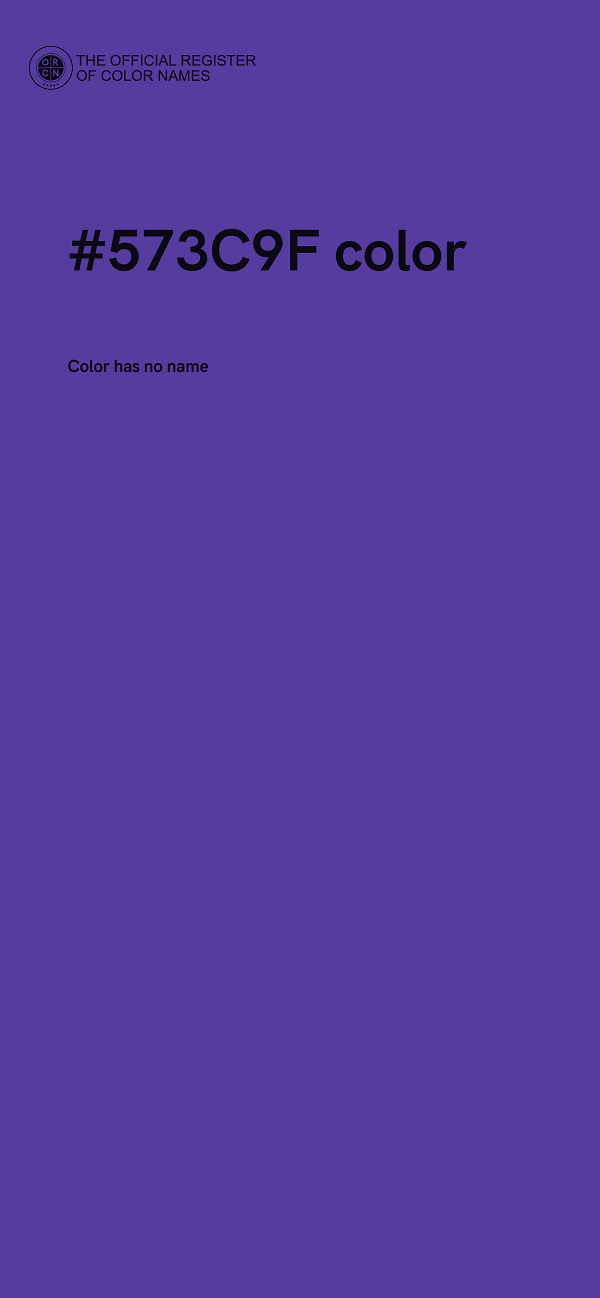 #573C9F color image