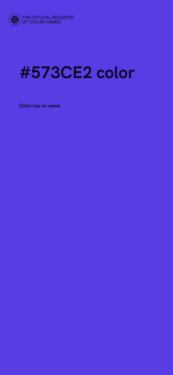 #573CE2 color image