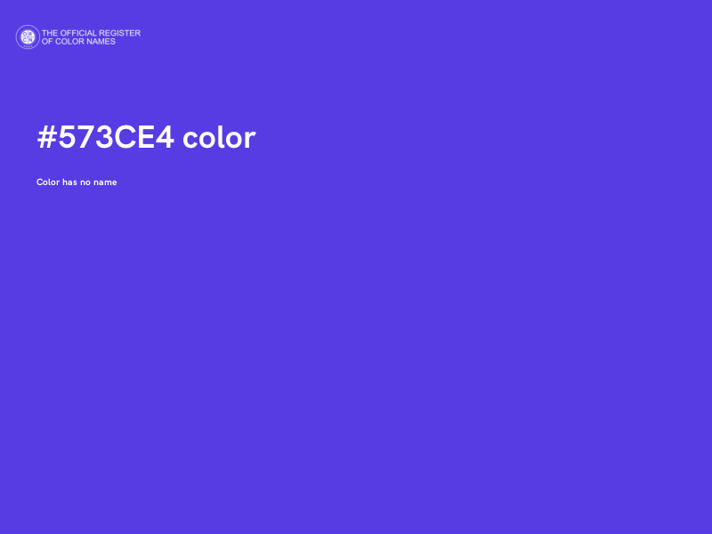 #573CE4 color image