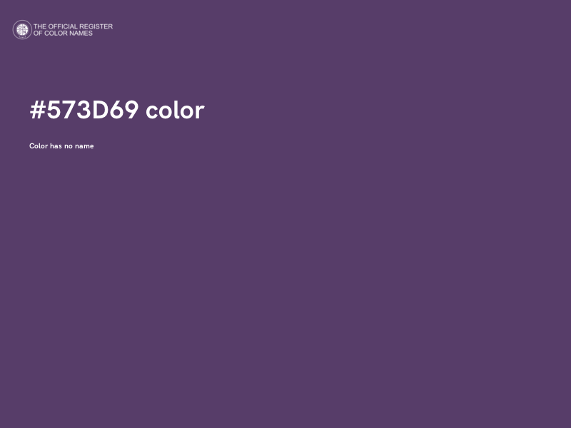 #573D69 color image