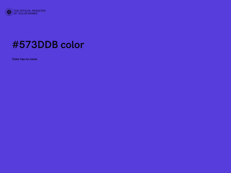 #573DDB color image