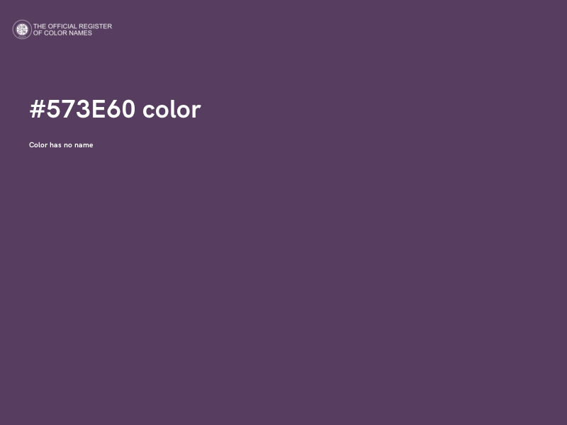 #573E60 color image