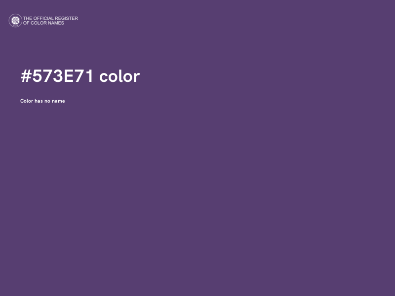#573E71 color image