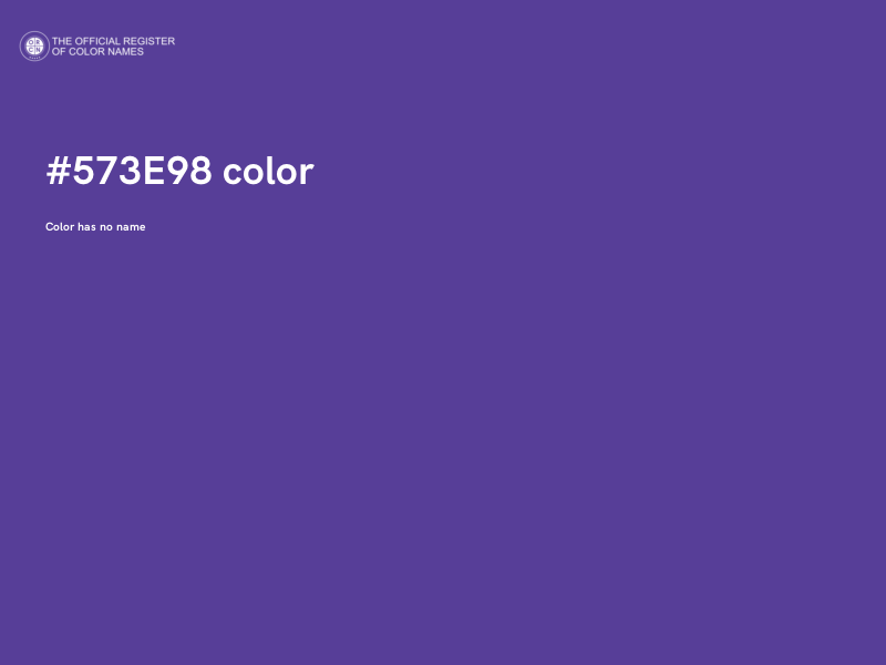 #573E98 color image