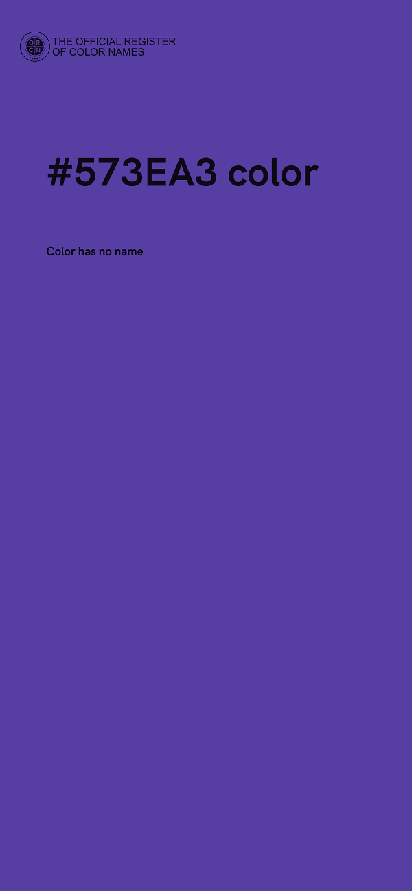 #573EA3 color image