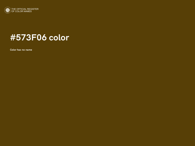 #573F06 color image