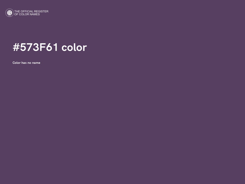 #573F61 color image