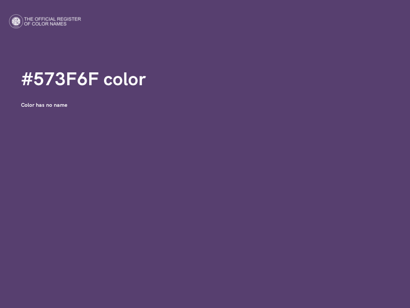 #573F6F color image