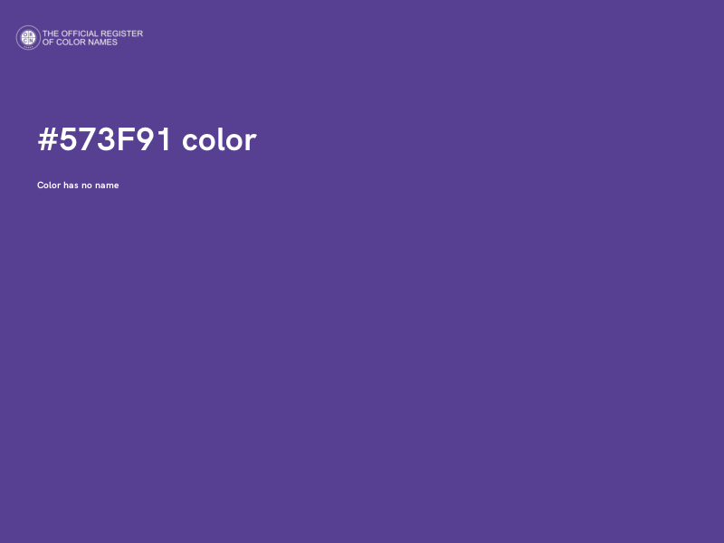 #573F91 color image