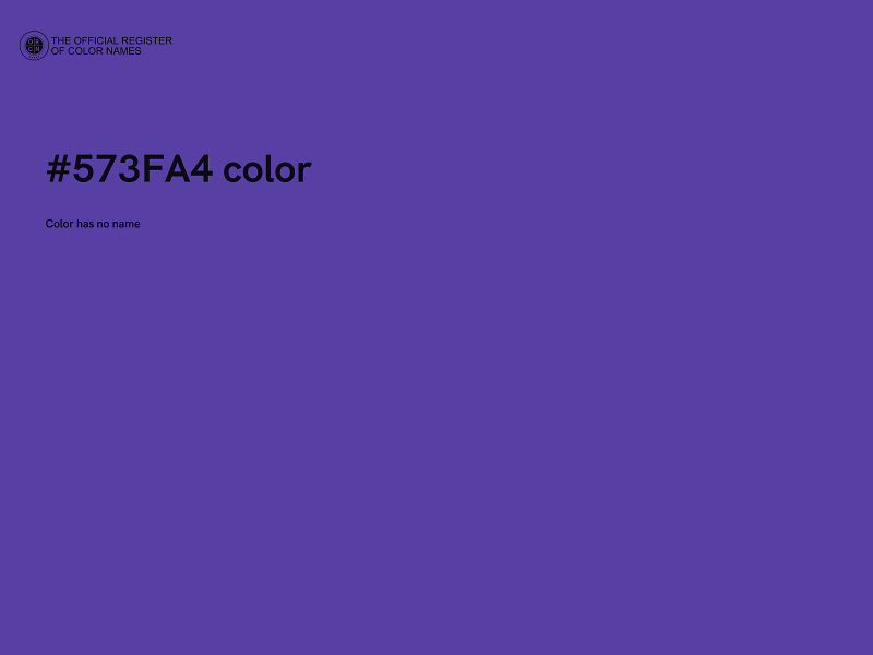 #573FA4 color image