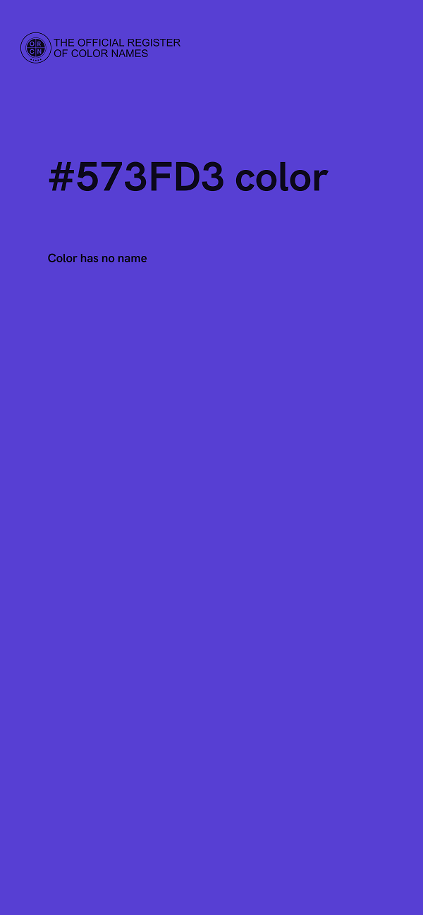 #573FD3 color image