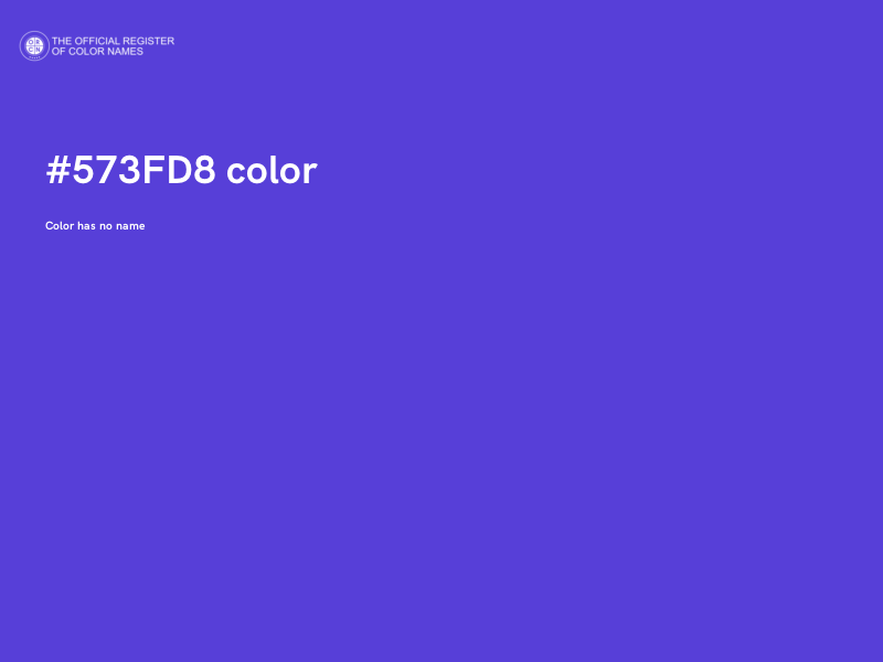 #573FD8 color image