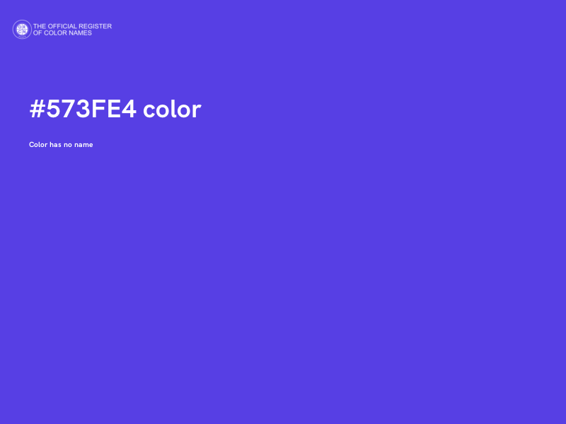 #573FE4 color image