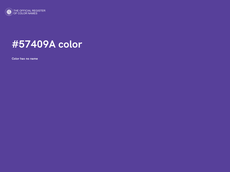 #57409A color image