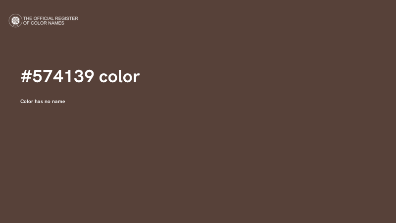 #574139 color image