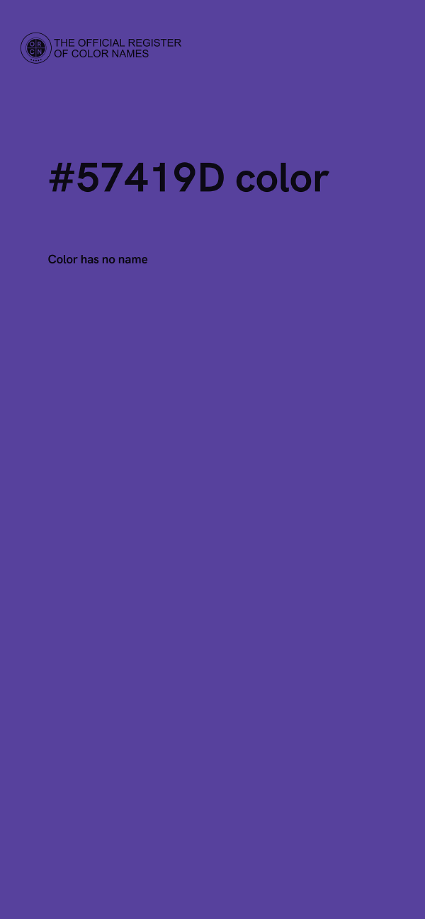 #57419D color image