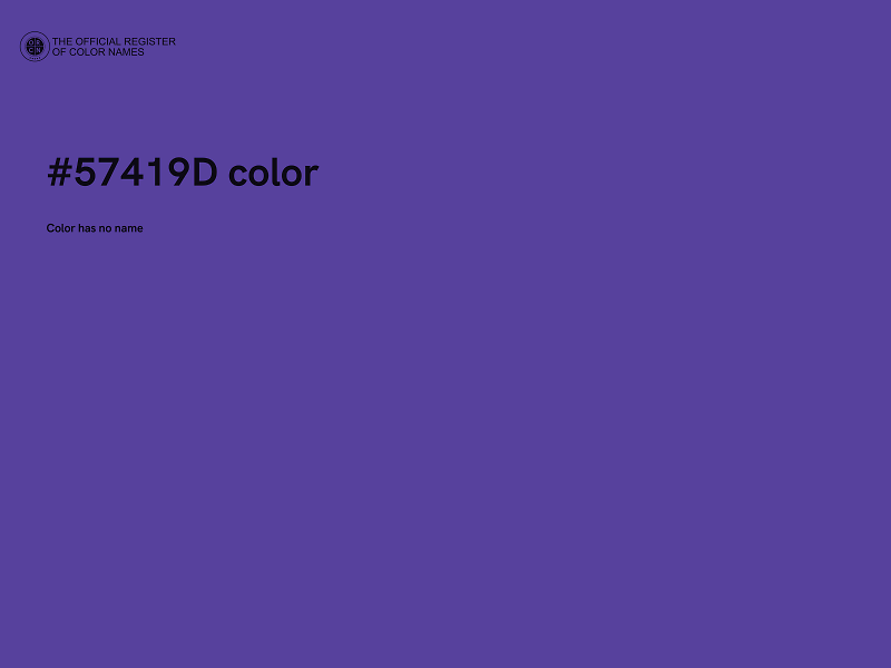 #57419D color image