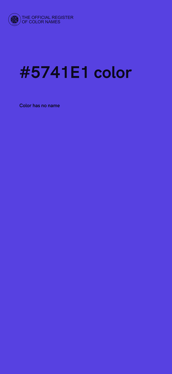 #5741E1 color image
