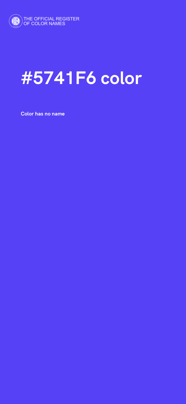 #5741F6 color image