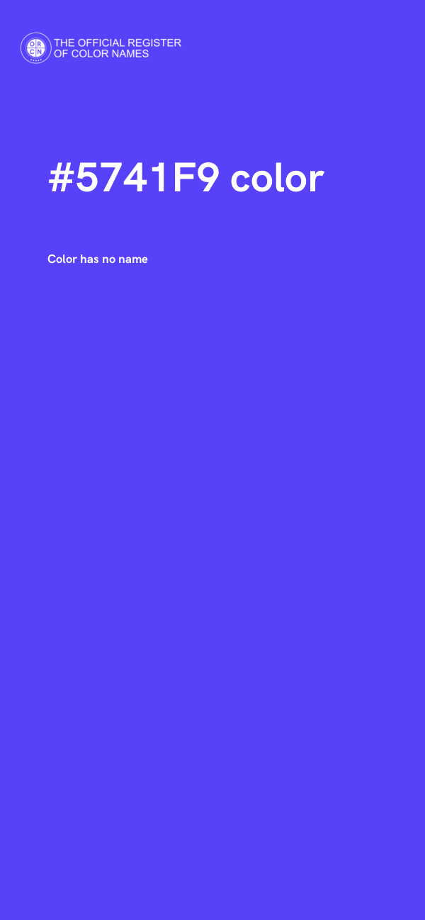 #5741F9 color image