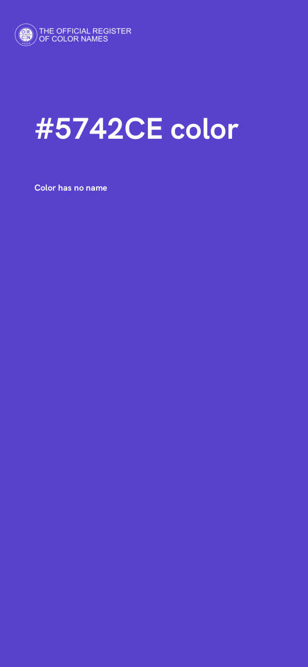 #5742CE color image