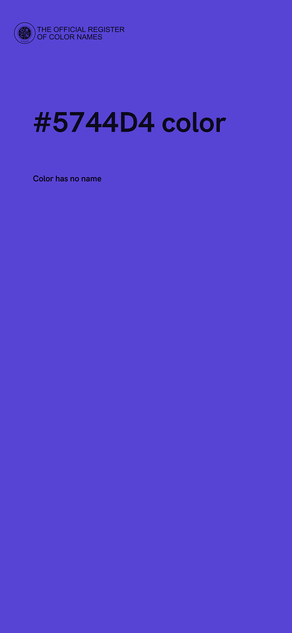 #5744D4 color image