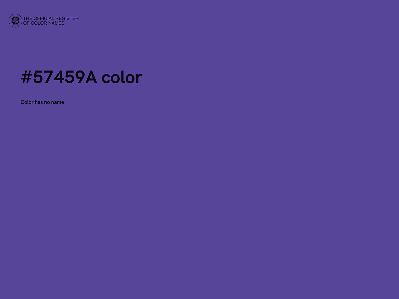 #57459A color image