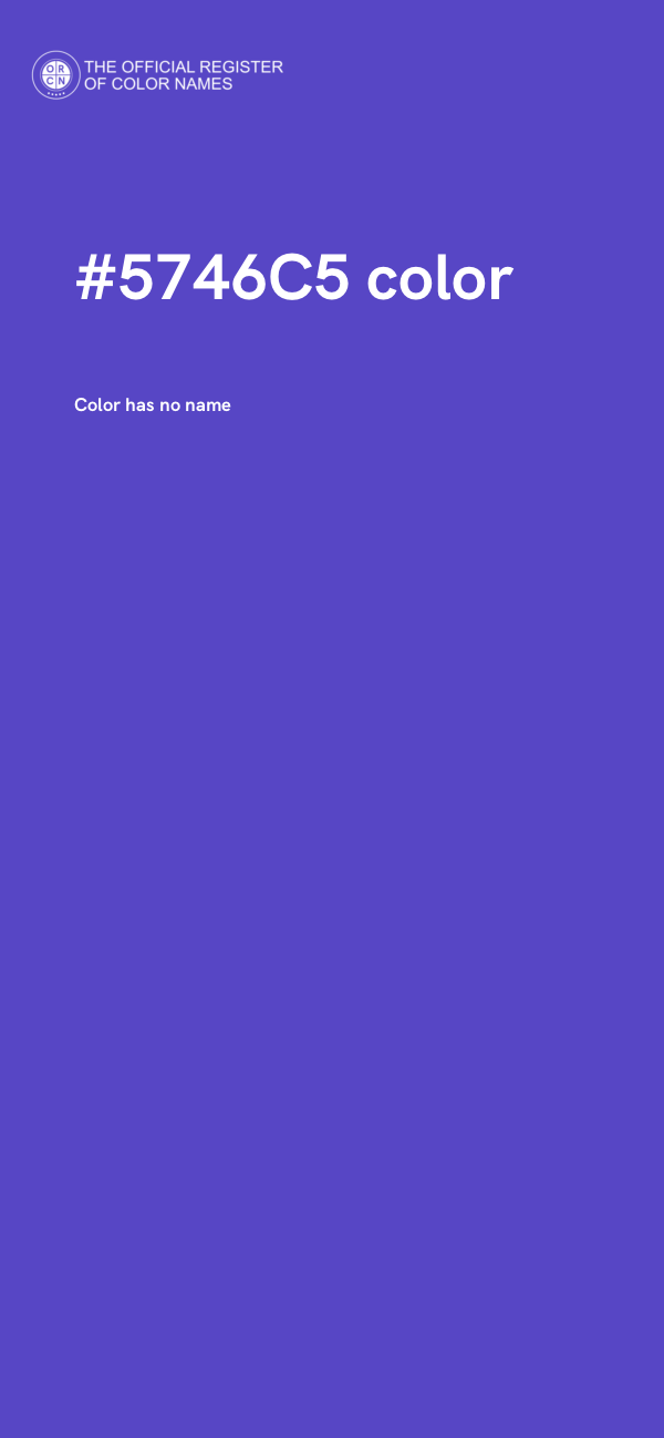 #5746C5 color image