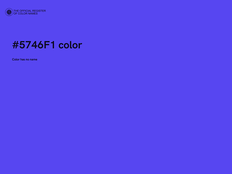 #5746F1 color image