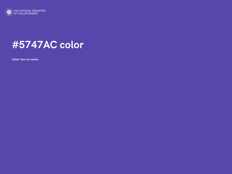 #5747AC color image