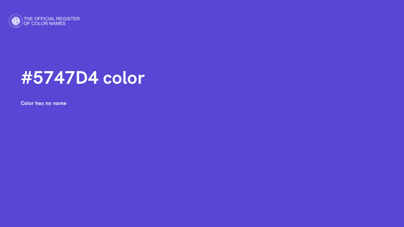 #5747D4 color image