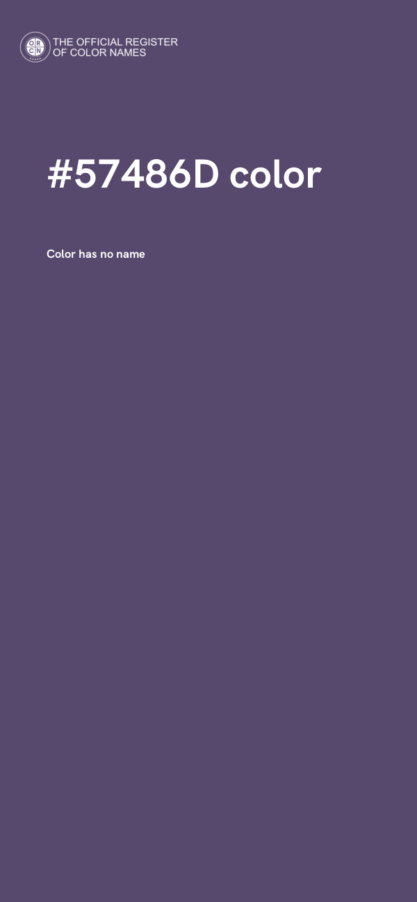 #57486D color image