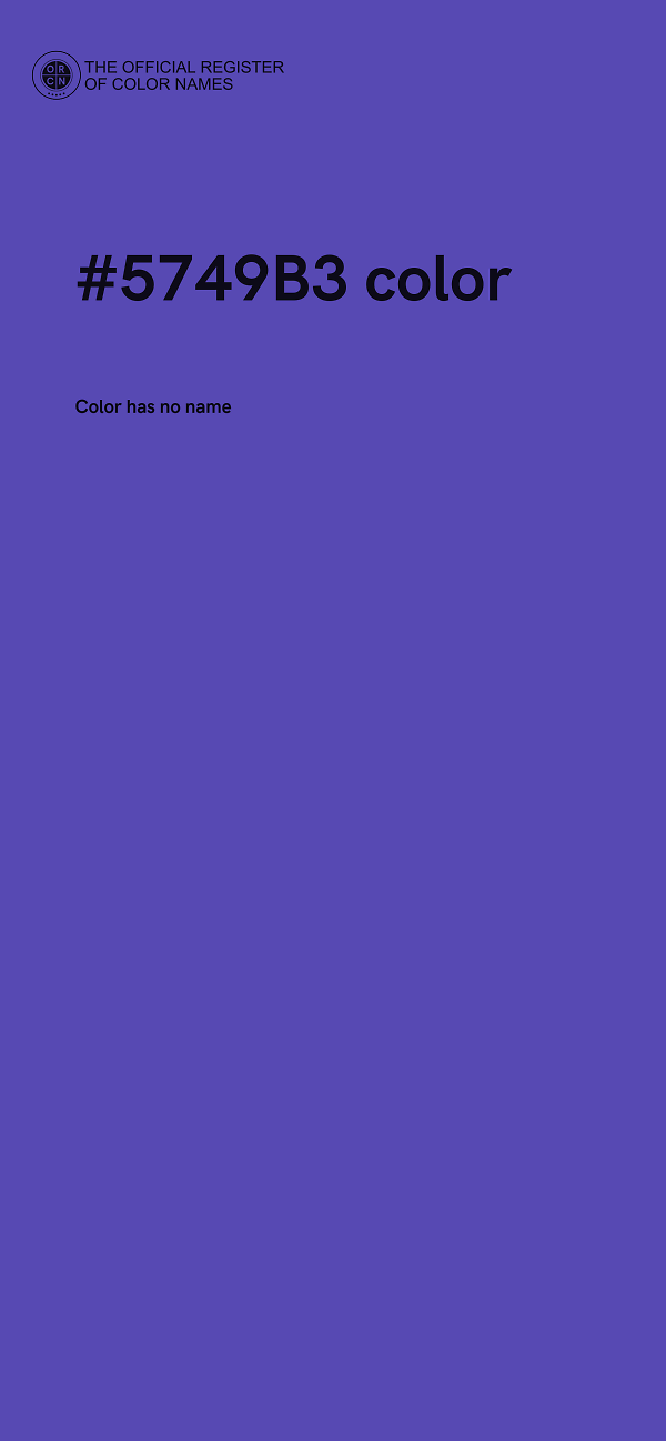 #5749B3 color image