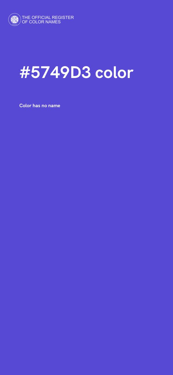 #5749D3 color image