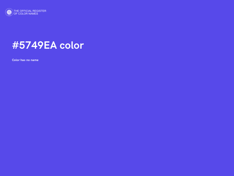 #5749EA color image