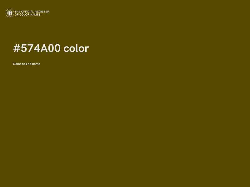 #574A00 color image