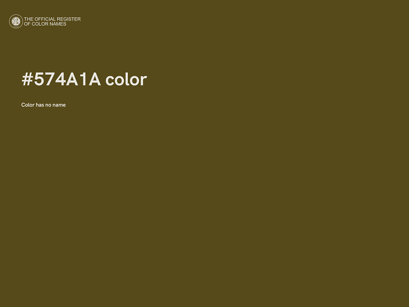 #574A1A color image