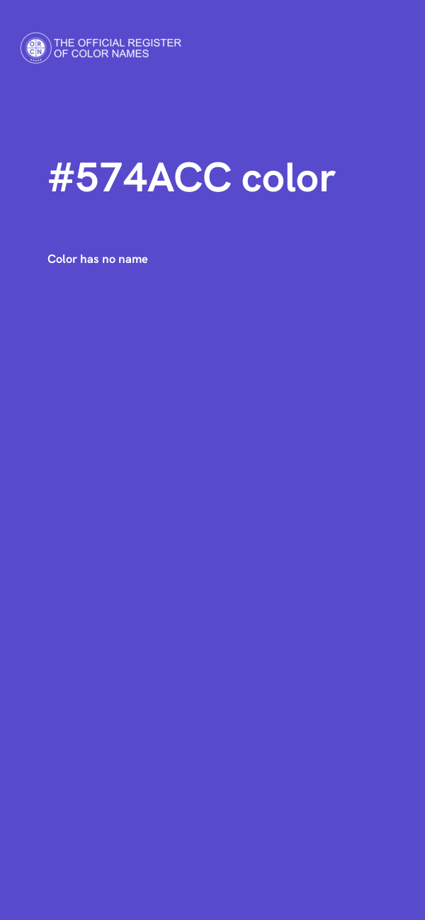 #574ACC color image