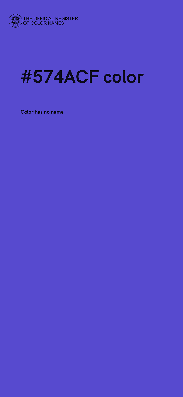 #574ACF color image