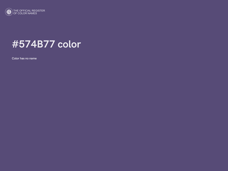 #574B77 color image