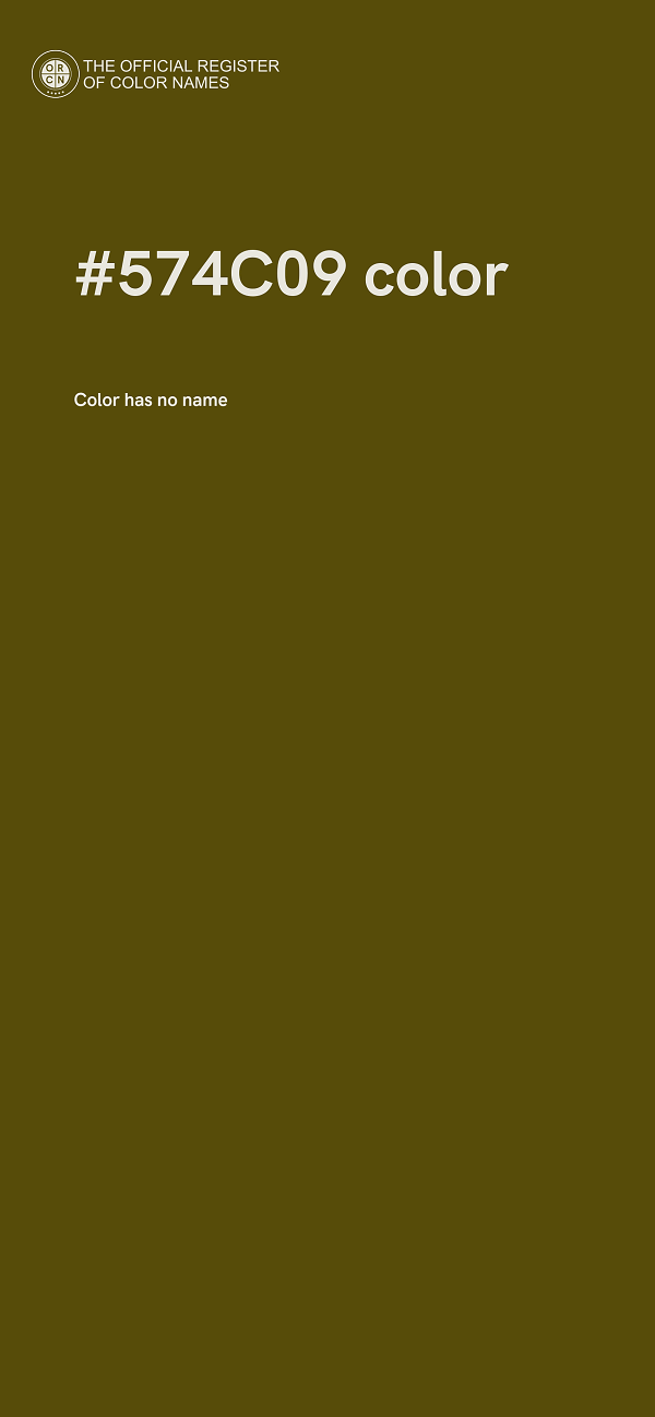 #574C09 color image
